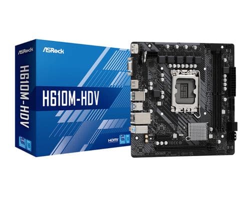 Motherboard Asrock H610M HDV Ddr4 Lga1700