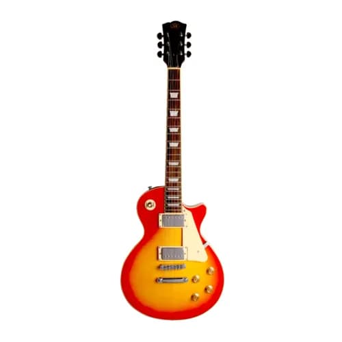 Guitarra Eléctrica SX EF3D Les Paul EF3 Serie mango encolado Cherry Sunburst