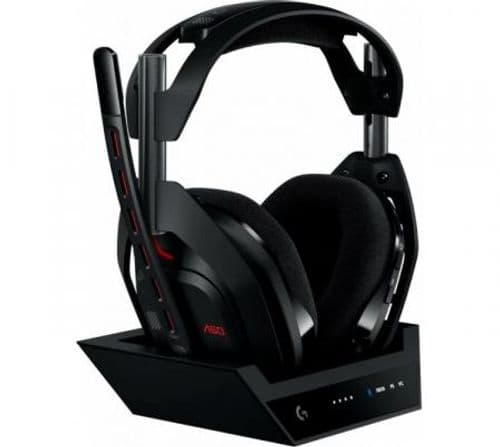Auriculares Logitech Astro A50 Wireless Bluetooth Lighstpeed Black PC/PS5/SWITCH HDMI 2.1 GEN 5