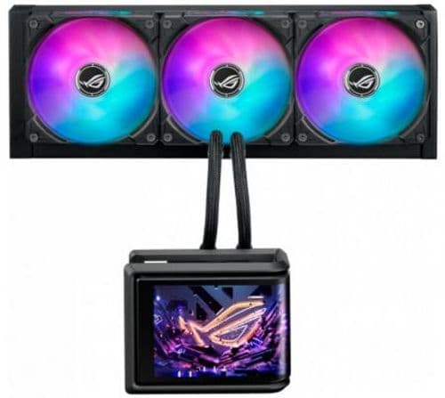 Cooler CPU ASUS ROG RYUO IV SCL 360 ARGB 6.67" AMOLED Screen Water Cooler