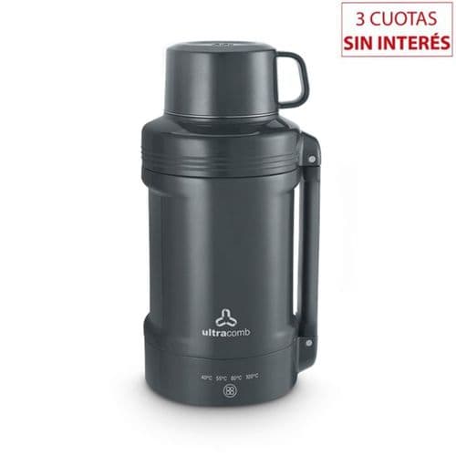 eTermo Eléctrico 1Lt Ultracomb TE-4000B Negro
