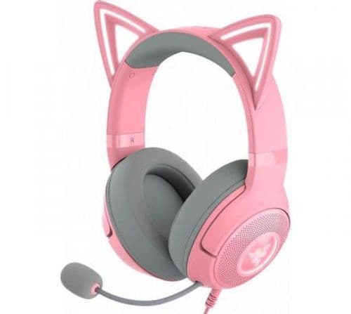 Auriculares Razer Kraken Kitty V2 Pink Quartz Edition RGB
