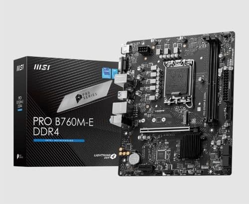 Mother Msi Pro B760m-e Ddr4 S1700