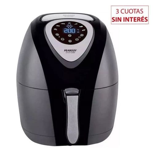 Freidora sin Aceite 3.2Lts Peabody PE-AF612 Digital Negro