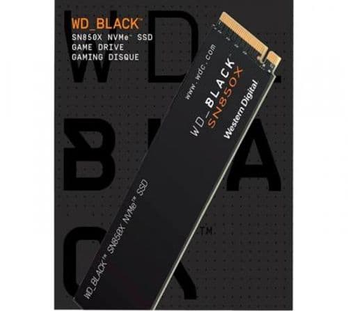Disco Solido SSD M.2 WD 2TB Black SN850X 7300MB/s NVMe PCIe Gen4 x4