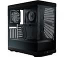 Gabinete HYTE Y40 Pitch Black Vidrio Templado 2x120mm Fans Vertical GPU Mount Inc. Cable Riser PCIe 4x16 USB-C 3.2 thumbnail