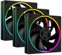 Cooler Fan ID-Cooling 120mm AF-127-ARGB-K TRIO Black Pack x3 thumbnail