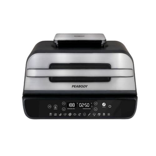 Freidora de Aire 6Lts Peabody PE-AFG03N Convección + Grill Negro