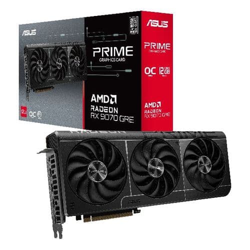 Placa De Video Radeon Rx 9070 Gre 12gb Asus Prime Oc Edition