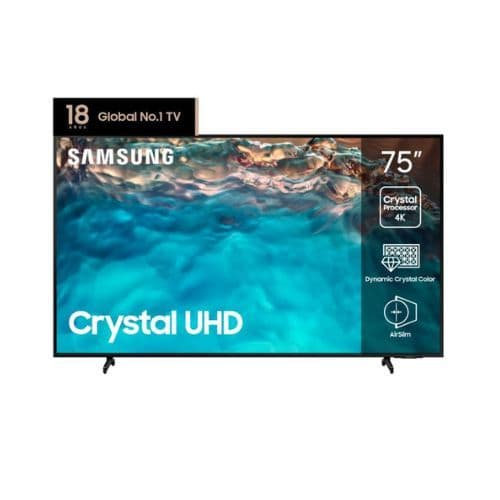 Smart TV Samsung 75" UHD UN75BU8000GCZB 4K
