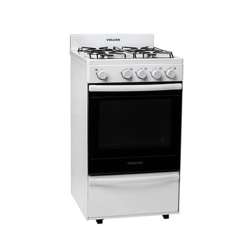 Cocina a Gas 50CM 4H Volcan 87144VM Blanca
