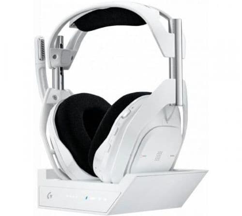 Auriculares Logitech Astro A50X Wireless Lightspeed 2.4Ghz Bluetooth White PC/PS5/XBOX HDMI 2.1 24HS