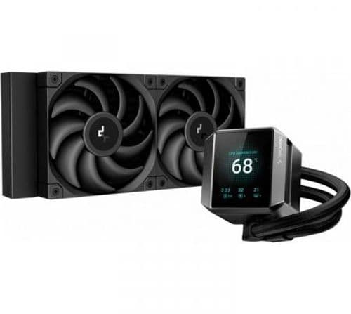 Cooler CPU DeepCool MYSTIQUE 240 LCD Screen Water Cooler
