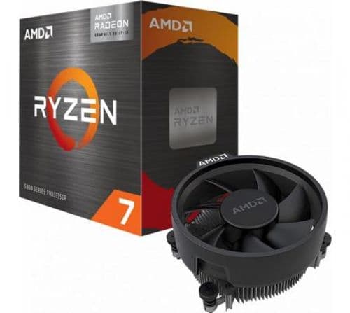 Procesador AMD Ryzen 7 5700G 4.6GHz Turbo + Wraith Stealth Cooler