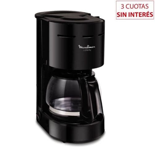 Cafetera de Filtro Moulinex Cafecity FG320558 Negro