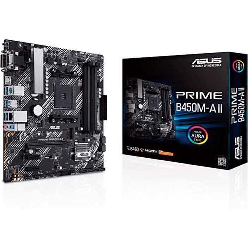 Motherboard Asus B450M-A II Prime AM4 Ddr4