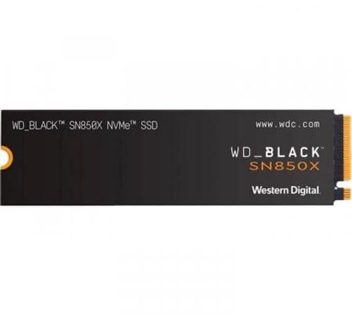 Disco Solido SSD M.2 WD 4TB Black SN850X 7300MB/s NVMe PCIe Gen4 x4