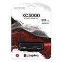 Hd Ssd 512gb Kingston Kc3000s M.2 Nvme Gen4 7000mb/s 2280 thumbnail