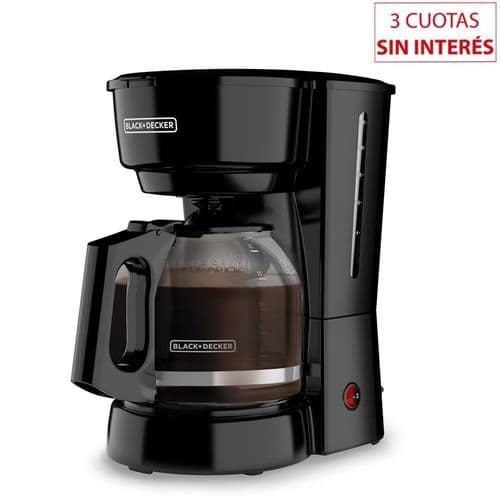 Cafetera de Filtro Permanente Black & Decker CM0916B Negro