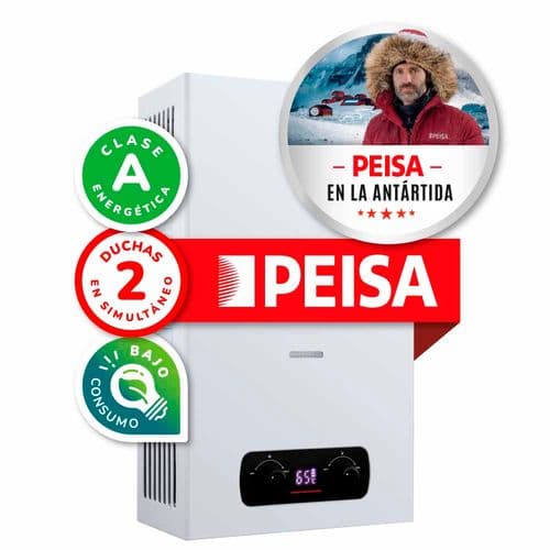 Calefón 14Lts Digital Peisa TNE 14 LT Tiraje Natural Automático
