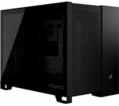 Gabinete Corsair 2500D TG Airflow Black Dual Chamber M-ATX