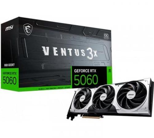 Placa de Video MSI GeForce RTX 5060 8GB VENTUS 3X OC