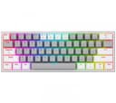 Teclado Mecanico Redragon K617 Fizz 60% White/Grey RGB thumbnail