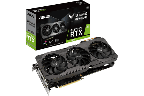 Placa de Video Asus Tuf Gaming Rtx 3070 Ti 8gb