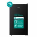Heladera Bajo Mesada 89Lts Hisense RS-12DRB Negro thumbnail