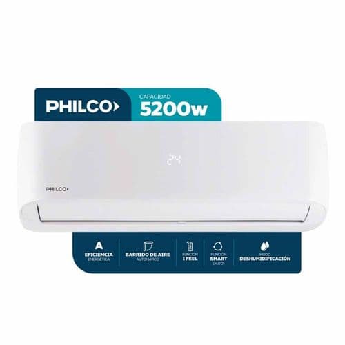 Aire Acondicionado Philco 4472Frig (5200W) PHS50HA4CN Frío/Calor Split