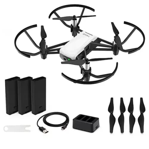 Drone Ryze DJI Tello con cámara HD blanco 1 batería