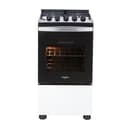 Cocina a Gas 49CM 4H Whirlpool WFO4NBB Blanco thumbnail