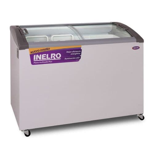 Freezer Horizontal Inelro 279Lts. FIH–350 PI Plus T/Vidrio Gris