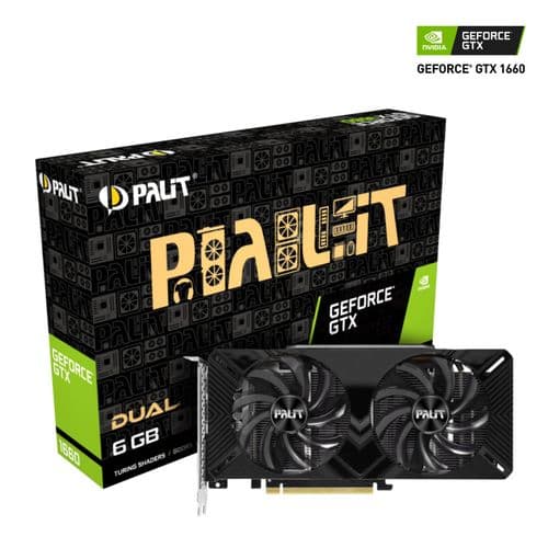 Placa de Video Palit Gtx 1660 6gb Dual