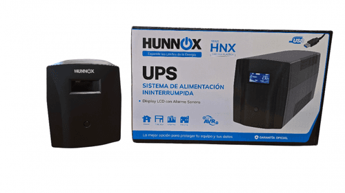 Hunnox Ups Y Estabilizador 1500va Lcd C/usb