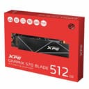 Hd Ssd 512gb Adata Xpg Gammix S70 Blade M.2 Nvme Gen4 7400mb/s 2280 thumbnail
