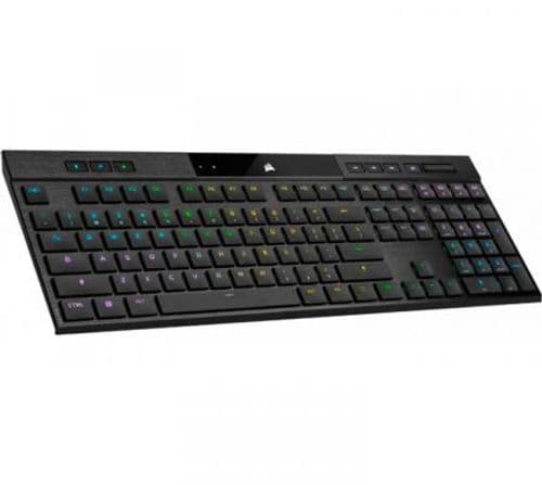 Teclado Mecanico Corsair K100 AIR Wireless Ultra Low Profile Swtich Cherry MX Ultra RGB