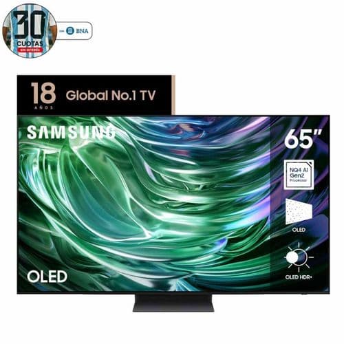 Smart TV 65" Samsung OLED 4K QN65S90DAGCZBB