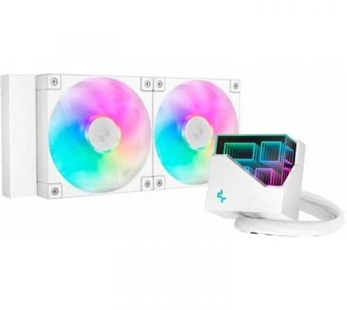 Cooler CPU DeepCool LT240 ARGB White Water Cooler