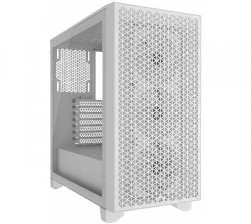 Gabinete Corsair 3000D TG Airflow White 2x120mm SP120 Fans USB-A ATX