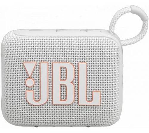 Parlante JBL GO4 Bluetooth 5.3 Resistente Polvo/Agua IP67 7Hs White USB-C