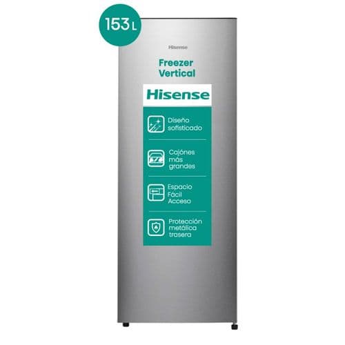 Freezer Vertical Hisense RS20DCS 153L