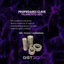 GST3D Filamento ABS Rollo x1 KG thumbnail