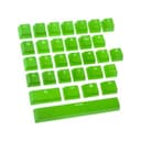 Set 31 Teclas Ducky Verde Goma Rugosas Gamer Traslucidas thumbnail