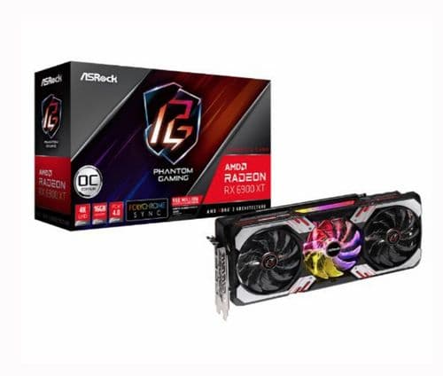 Placa de Video Asrock Phantom Gaming Rx 6900 Xt 16gb