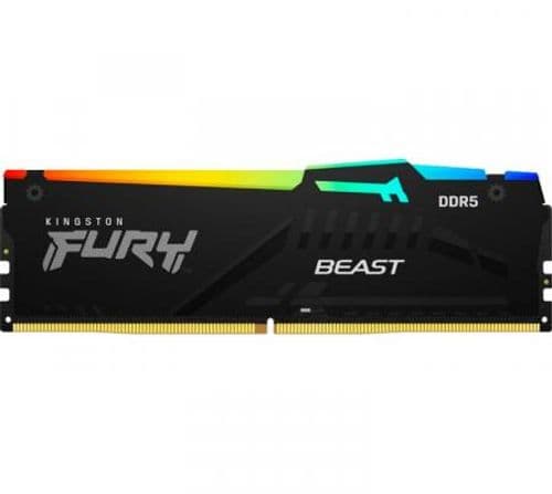 Memoria Kingston DDR5 16GB 5600MHz Fury Beast Black RGB CL36
