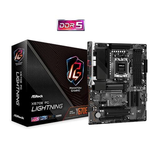 Motherboard Asrock X670e Pg Lightning Wifi Ddr5 AM5