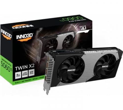 Placa de Video INNO3D GeForce RTX 5060 Ti 8GB GDDR7 Twin X2