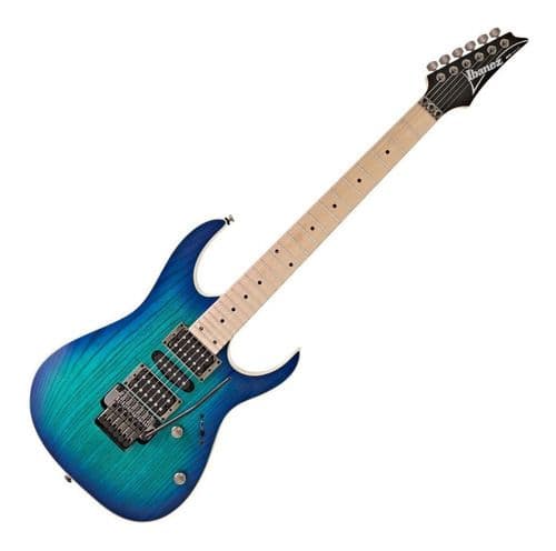 Guitarra Eléctrica Ibanez RG Standard RG370AHMZ de fresno blue moon burst con diapasón de arce
