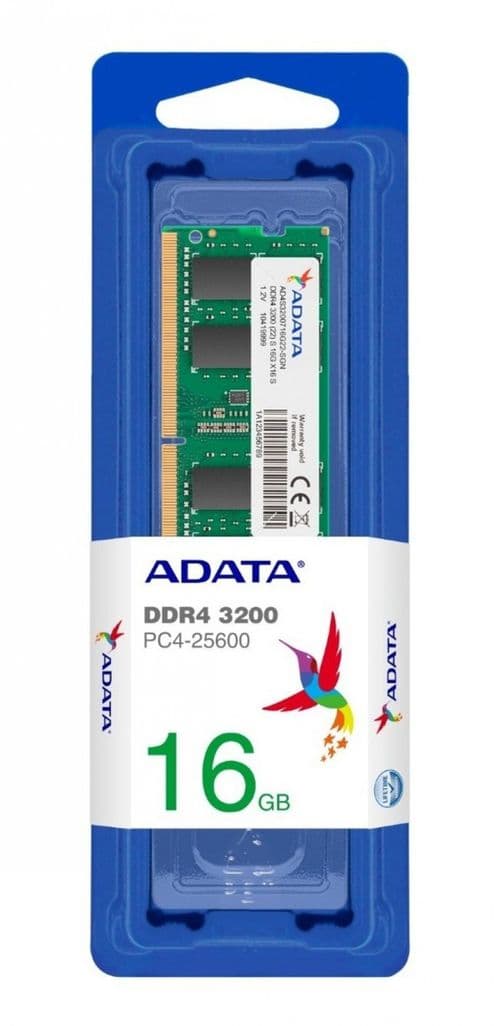 Memoria Adata Sodimm Ddr4 16gb 3200 G22 Sgn